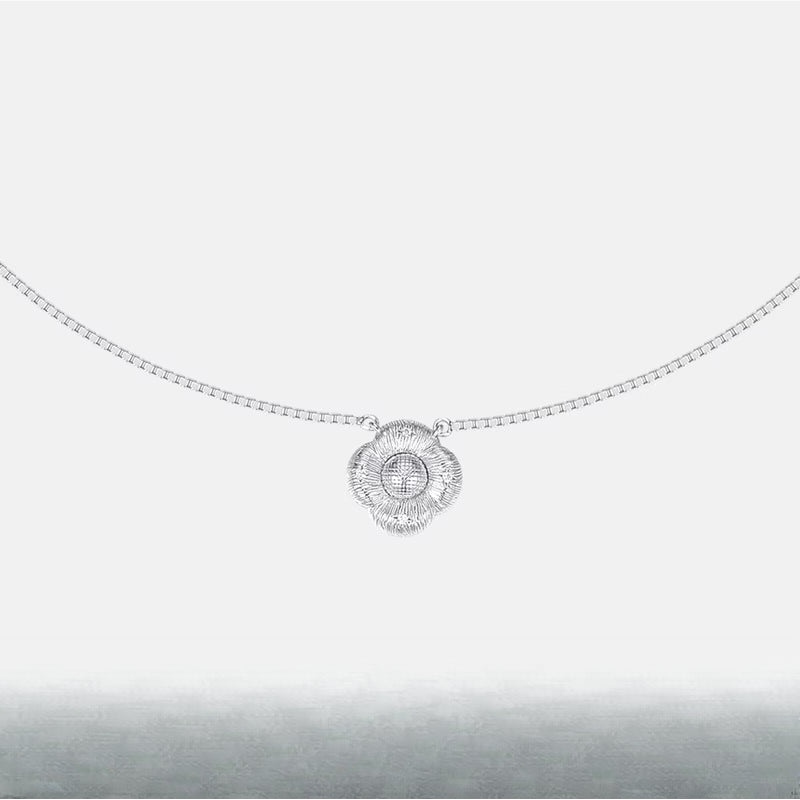 Camellia 925 Sterling Silver Luxury Niche Exquisite Necklace